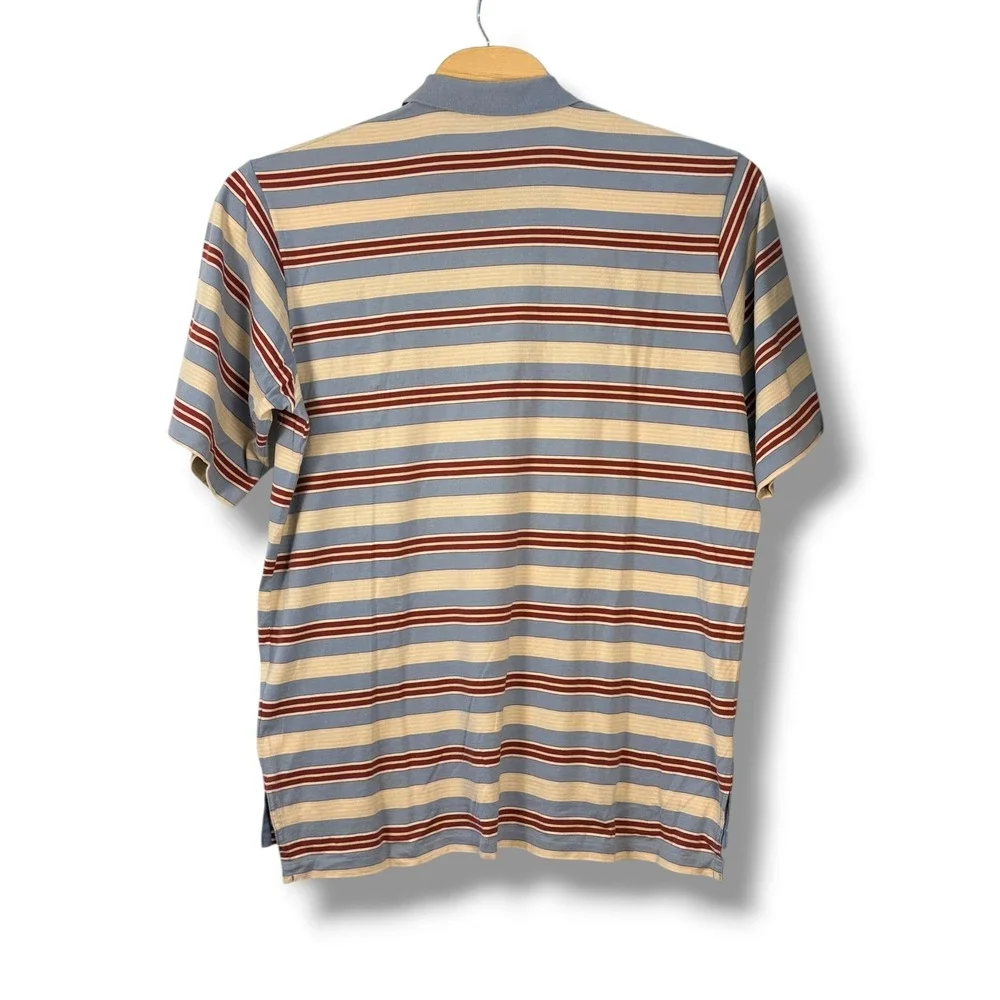 Polo Ralph Lauren Polo Shirts Mens XL Multicolor Striped‎ Vintage 90s Bundle 2pk
